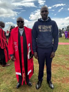 Rev. Dr.Elijah Korich and youth leader